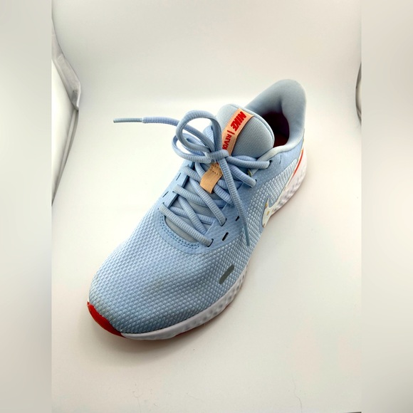Nike Revolution Blue and Red Women's Athletic Shoes with Modern Design - Picture 8 of 12